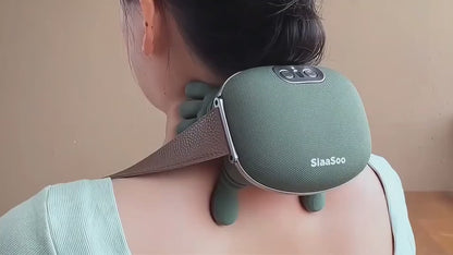 Masajeador de Cuello con Calor Terapéutico - Alivio Cervical Profesional